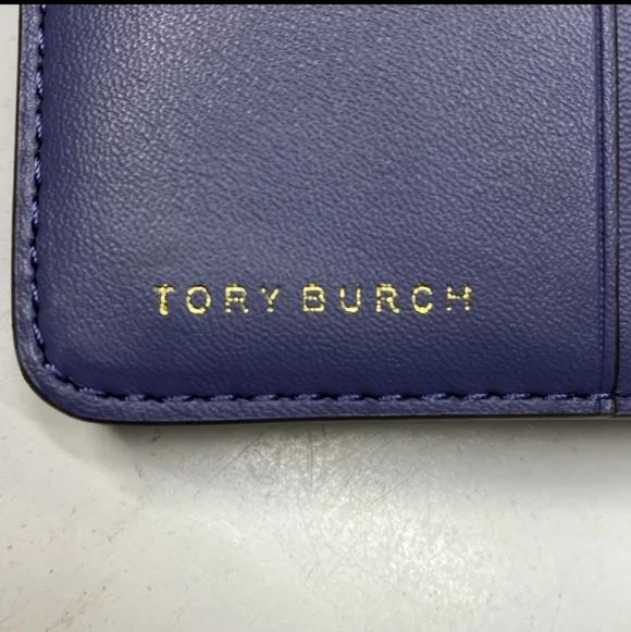 Tory Burch- Britten Bifold Snap Wallet -Clutch (Lotus ๐๐) - Picture 7 of 9